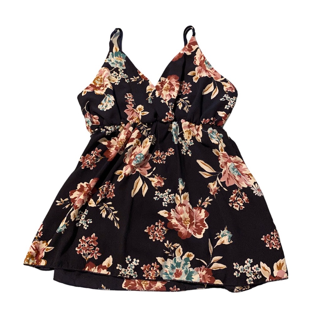 CHOCOLATE flower tank top